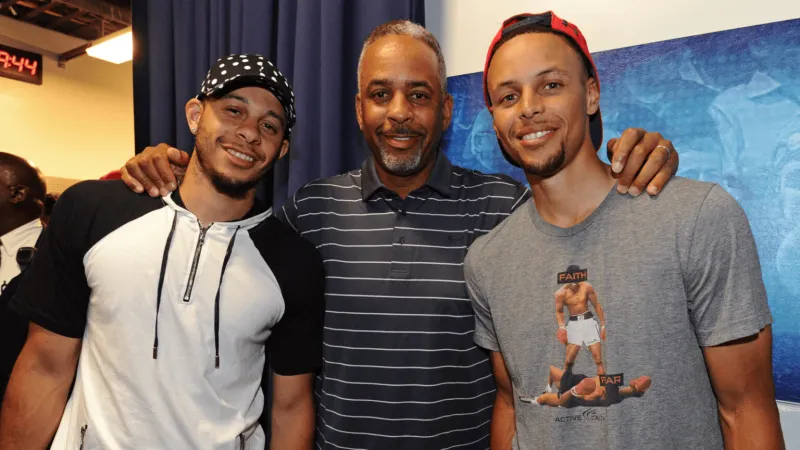 NBA官网发布史上最伟大父子组合:库里第一 汤普森第二